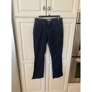 Levis 515 Bootcut Jeans Womens Dark Wash Denim Mid Rise Flap Pocket Classic